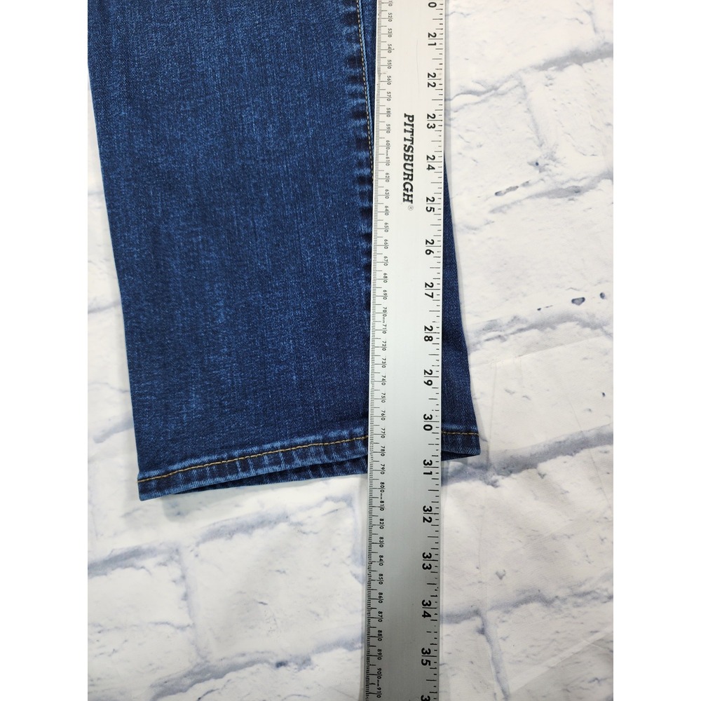 Lucky Brand MENS SIZE 40X30 Jeans Dark Blue 410 Athletic Straight Denim Stretch - Picture 3 of 15
